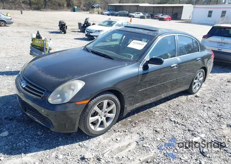 2005 Infiniti G35 from USA, damaged, VIN JNKCV51EX5M223649
